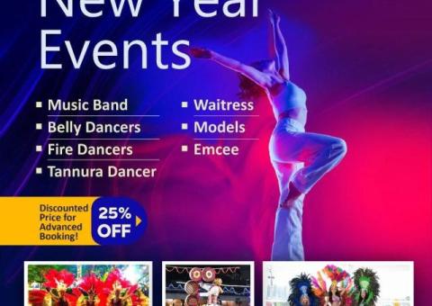 Music Band Available in Dubai , Bollywood Dancers available for New year