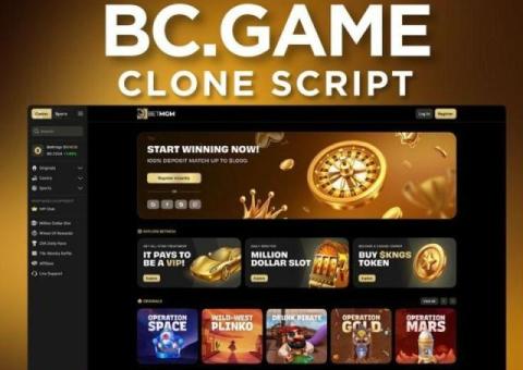 Become a Crypto Casino Mogul with Our White-label BC.Game Clone Software